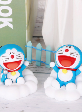 桌面小摆件哆啦A梦玩偶