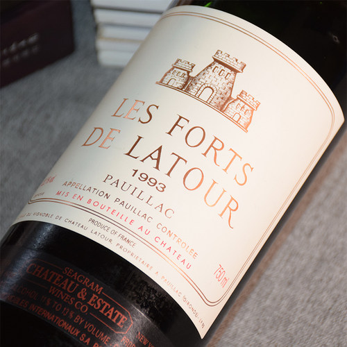 1993拉图庄园法国原瓶进口红酒一级庄红葡萄酒收藏Chateau Latour - 图0