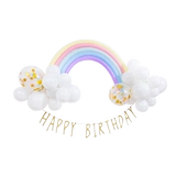 Детский милый радужный воздушный шар, подарок на день рождения