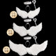 Angel wings halloween props ປີກ feather