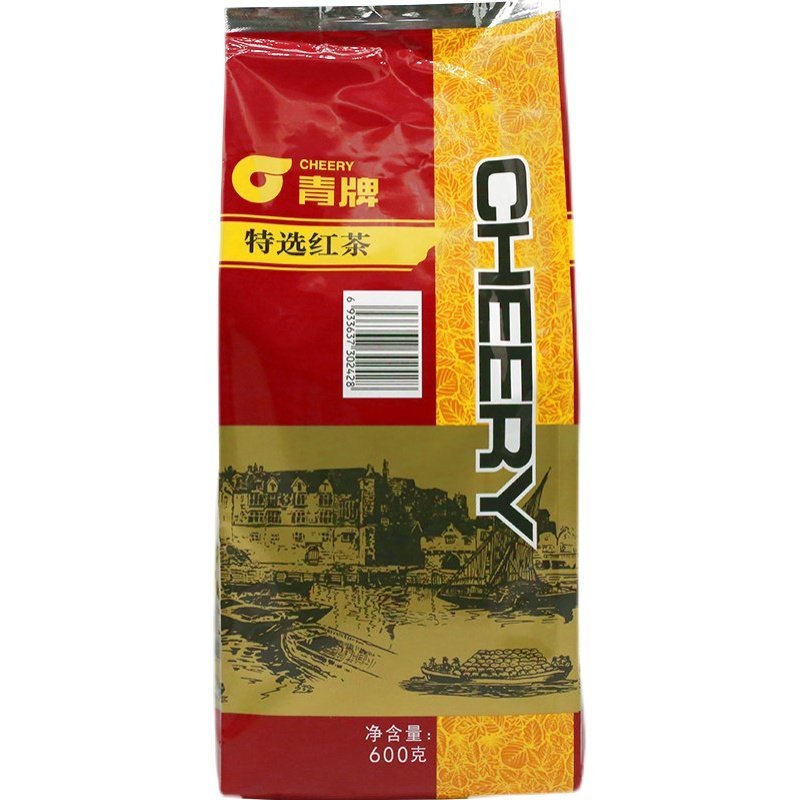 新日期广村青牌精选袋装红茶叶600g包装珍珠奶茶店饮料专用原料