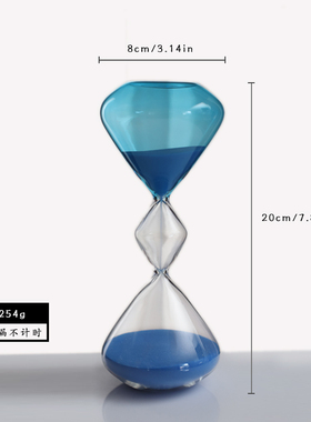 北欧现代创意沙漏计时器家居摆件书桌装饰儿童情人节礼品