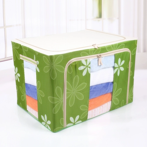 Большой укрепляющий ящик для хранения, стальная рама, коробка для хранения, одеяло, ткань оксфорд