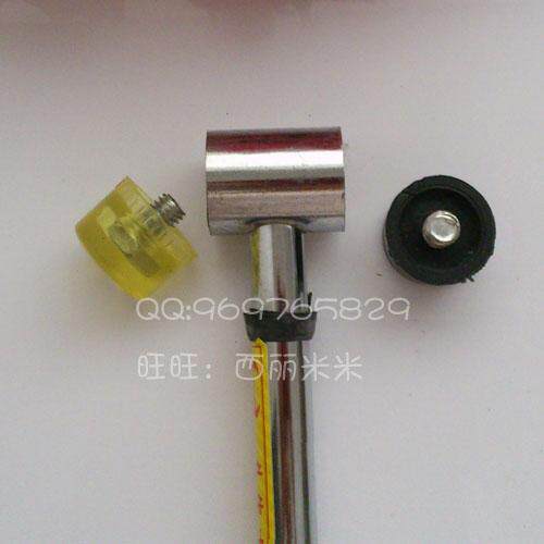 Removable replacement installation hammer/glue hammer manual tool Rubber hammer hammer hammer DIY rivet auxiliary hardware tool