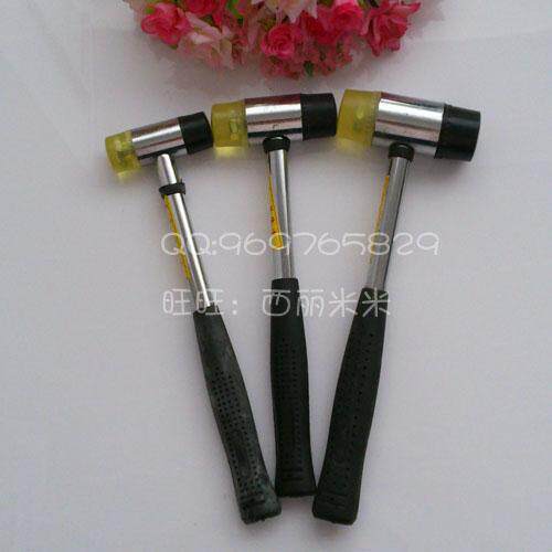 Removable replacement installation hammer/glue hammer manual tool Rubber hammer hammer hammer DIY rivet auxiliary hardware tool