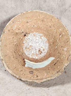 景德镇特色宋代匣钵粗陶瓷花盆器