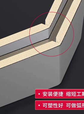木饰面镜面板不碎防水防潮可弯曲