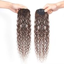 One clip up to date 100% live-action hair Haircut Hair-free Hair Hair hair Hair Premium Upscale Curly Hair