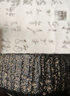 大号仿古多肉禅意小石钵花盆菖蒲清仓水培文竹复古植物创意特价