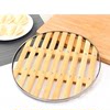 Bamboo grate bamboo steaming sheet steamer grate steaming grid steaming sheet steamed buns household bamboo mat steamer tray mat large iron pot kitchen