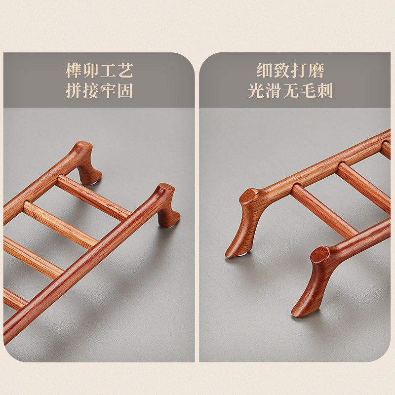 金灶KP-L025茶杯架功夫茶杯沥水收纳置物架品茗杯展示架茶道配件 - 图1