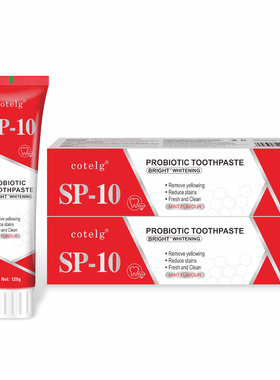 跨境外贸品 sp-10牙膏牙齿清洁呵护清新口腔护理薄荷美白改善口气