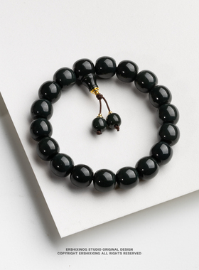 收藏级·已封矿新疆塔什库尔干皮勒村塔青和田玉手串