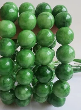 宝石6-16mm手链玉手链赠送玉手饰【精品寒手链寒玉石】鉴定书