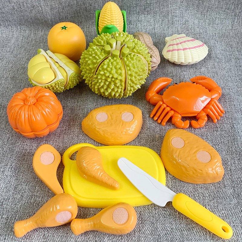 过家家儿童幼儿园玩具仿真烧鸡海鲜汉堡披萨水果切切乐散装自选,淘宝优惠券,粉丝福利购,淘宝优惠卷