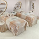 Beauty bed cover four-piece set, light luxury and high-end beauty salon bed cover, milk velvet massage therapy special autumn and winter sheets