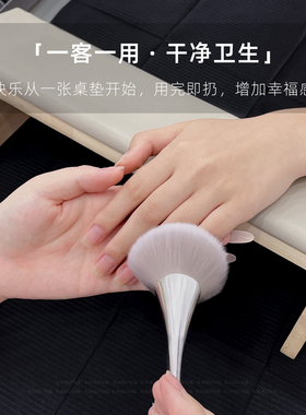 日式美甲一次性桌垫一防水