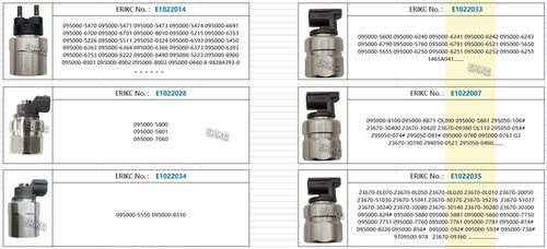 适用于电装电磁阀喷油器五十铃4HK1/丰田1KD2KD现代喷油嘴电磁阀 - 图1