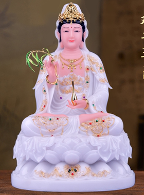 汉白玉娑婆三圣全堂佛佛