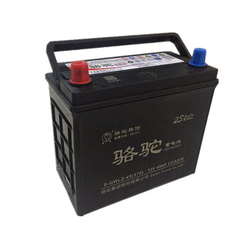 骆驼电瓶12V45AH适配五菱宏光东风小康长安面包车低温汽车蓄电池 - 图3