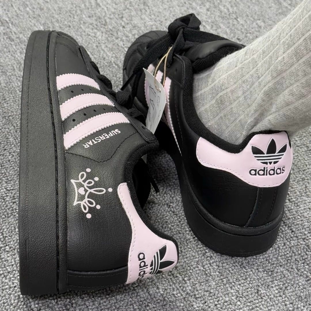 球鞋定制adidas originals superstar 粉墨天使贝壳头低帮板鞋女,淘宝优惠券,粉丝福利购,淘宝优惠卷