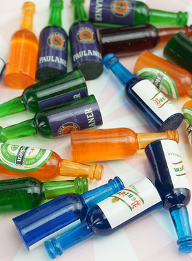 diy迷你矿泉水瓶卧室装饰摆件