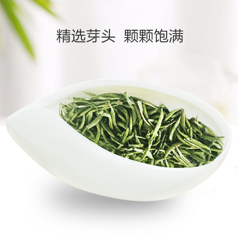 雀舌茶叶绿茶 2019新茶 散装明前春茶特级翠芽毛尖龙井礼盒装100g