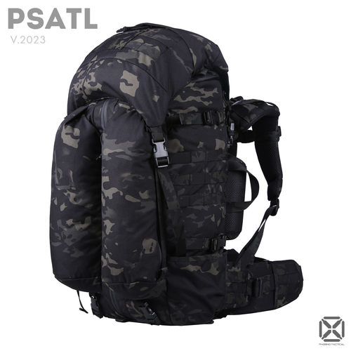 凤工战术PSATL新款60+L战术户外背包BVS碳纤高舒适背负背长全可调 - 图1