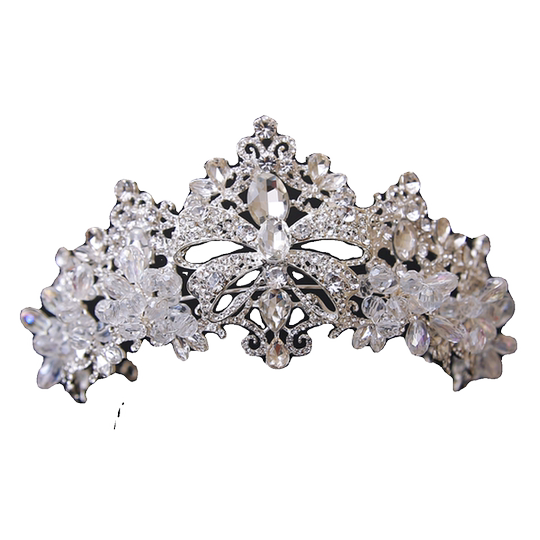 新娘主婚纱头饰大气结婚皇冠超仙生日拍摄写真影楼配饰造型发饰