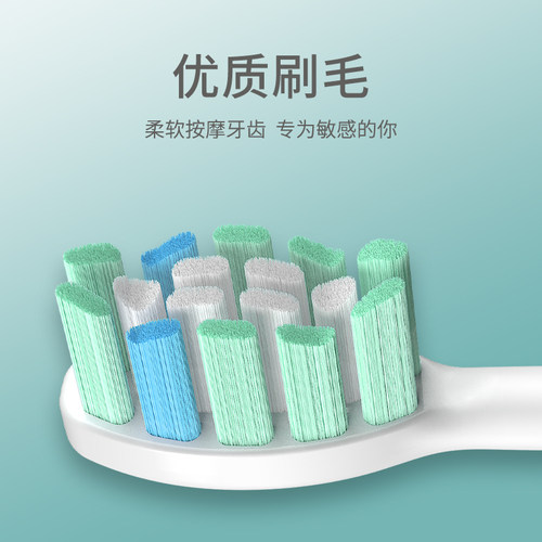 适配德国LMN电动牙刷刷头L1L2L1-TZ刷头固得白科蒂斯通用替换刷头 - 图0