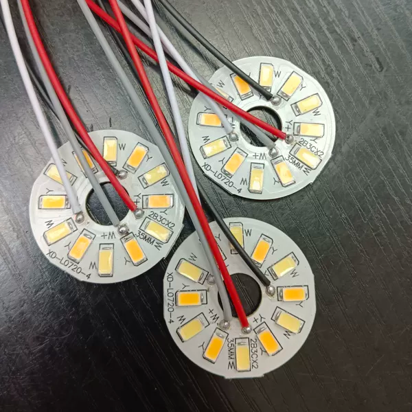 三色变光led灯板客厅餐厅灯珠光源板水晶吊灯灯芯贴片分段3w5W,淘宝优惠券,粉丝福利购,淘宝优惠卷