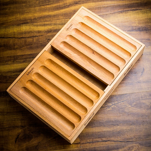 LUBINSKI Сигарный дисплей Портативный кедровый кедровый кедровый пробуждение -Инструменты яичного канала с яичным каналом могут быть помещены в более легкий инструмент