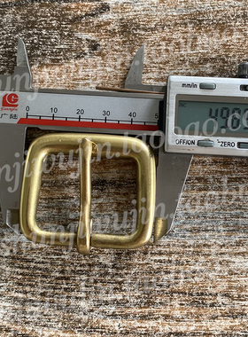 顺记五金 黄铜皮带扣 皮带针扣 男士植鞣革腰带扣 皮带扣 TZ36-01
