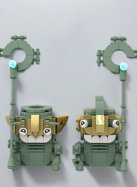 结界兽积木门贴冰箱贴