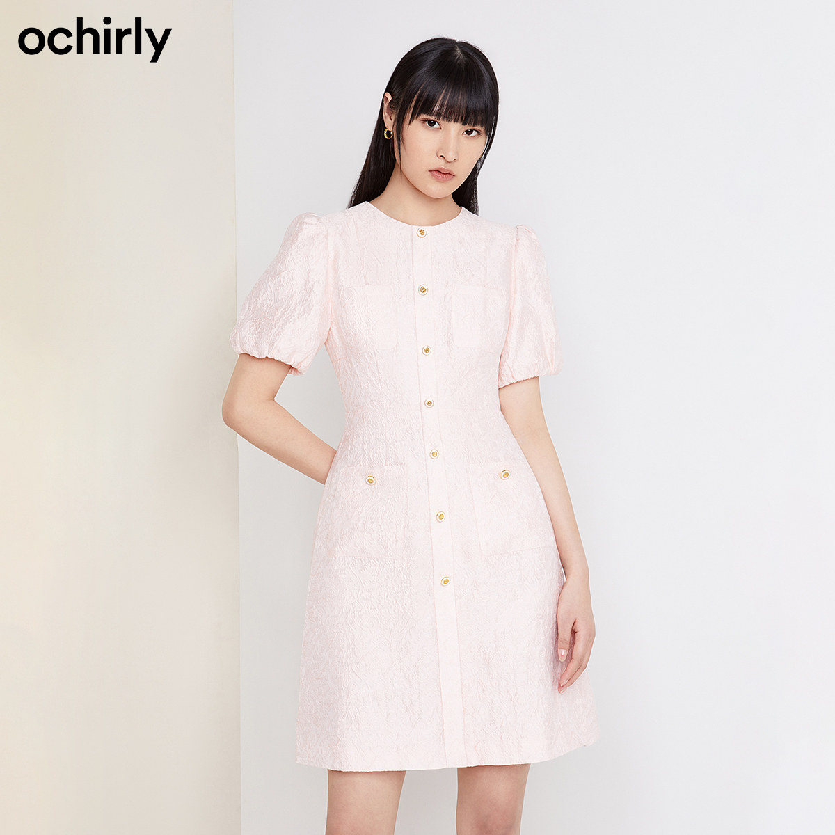 ochirly欧时力2022新款夏装连衣裙 ochirly连衣裙