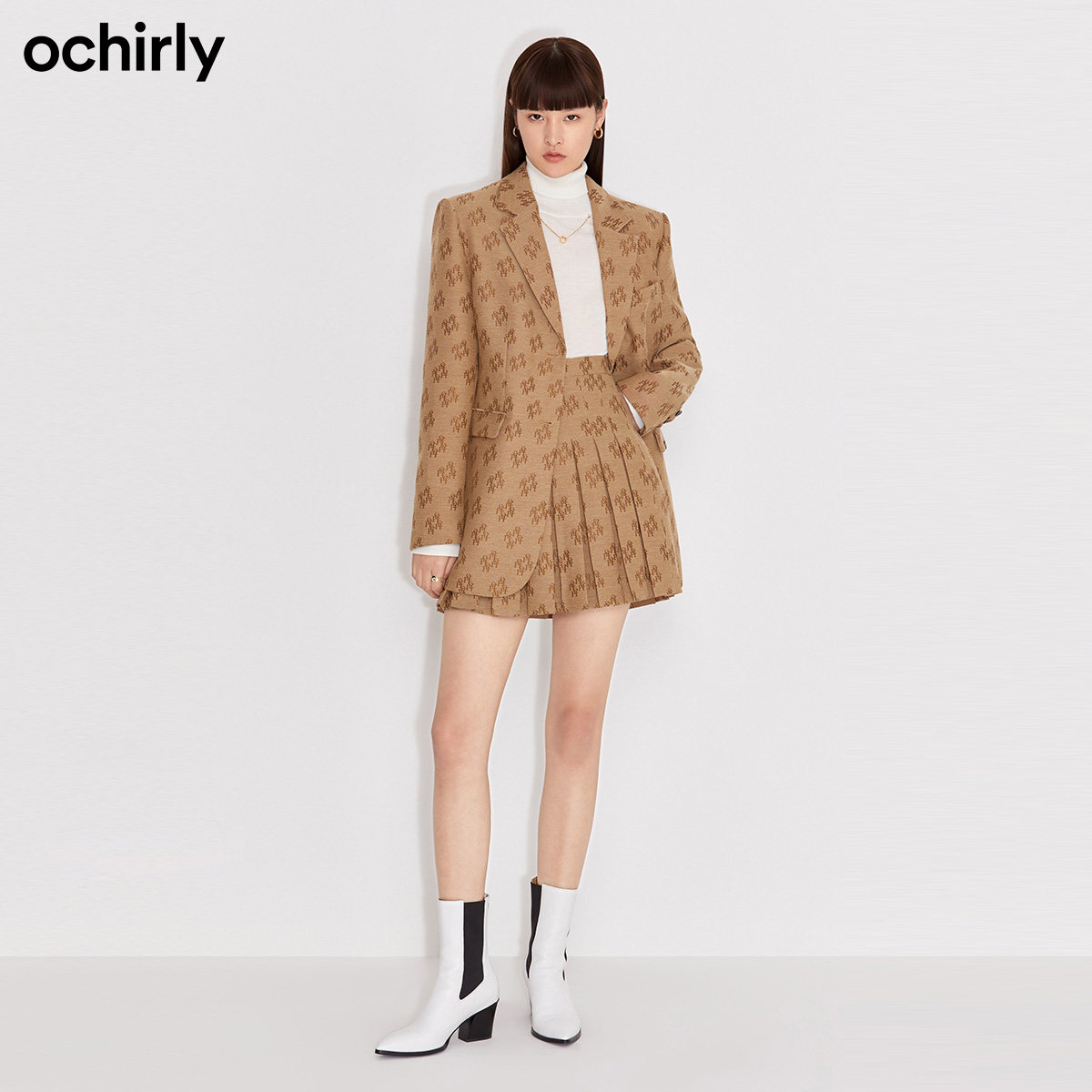 ochirly欧时力2021新款秋冬半身裙 ochirly半身裙