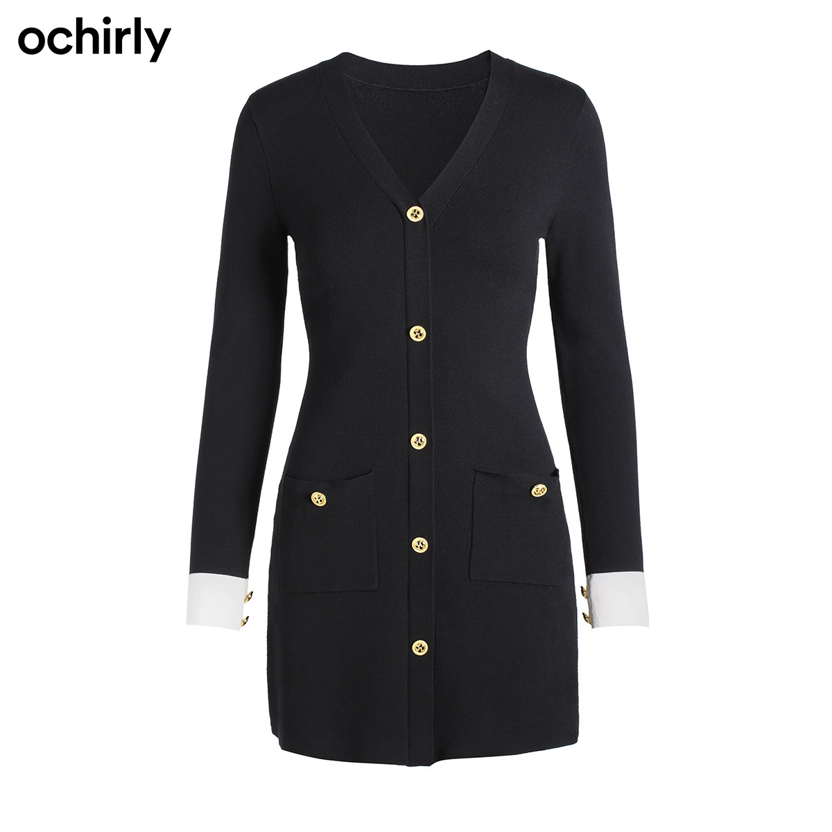 【2件9折】欧时力2022新款秋连衣裙 ochirly连衣裙