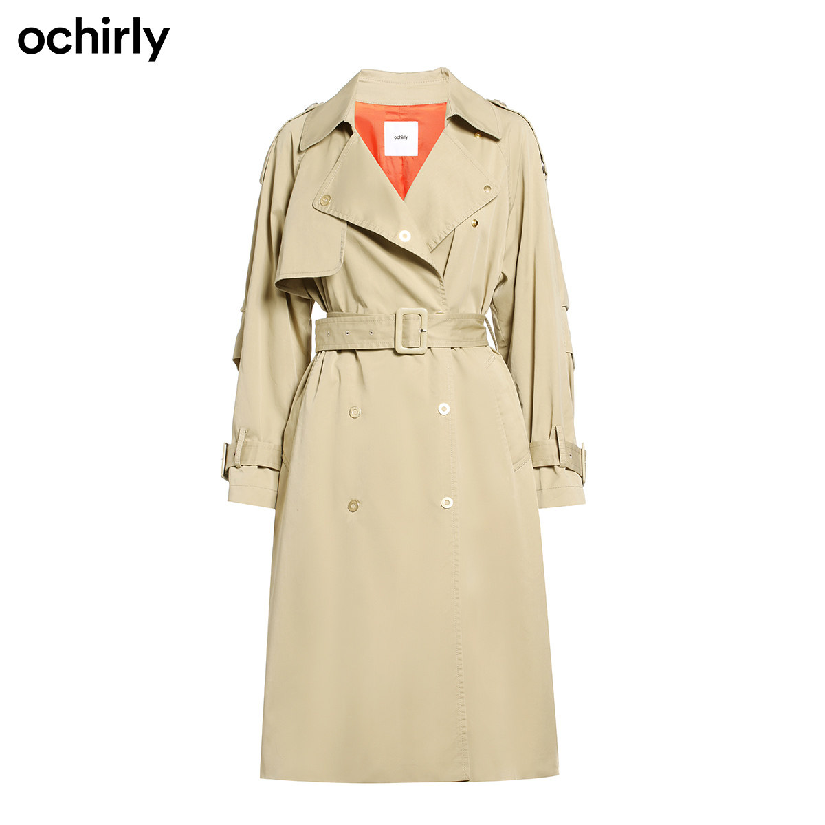 【提前加购】欧时力2021双排扣 ochirly风衣