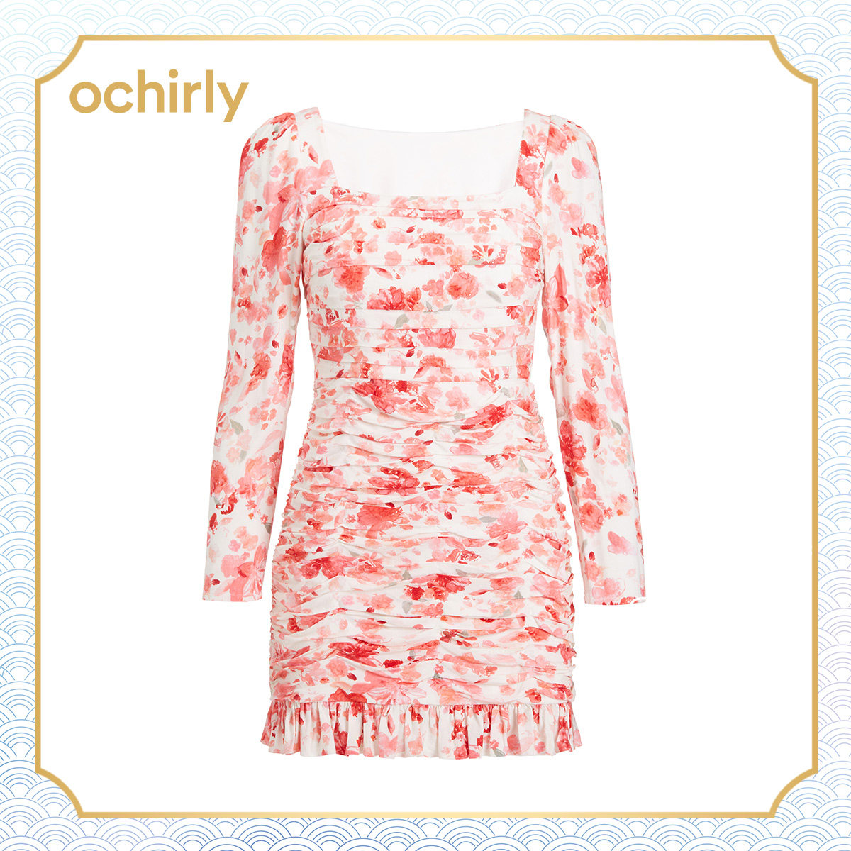 2件9折国风系列欧时力2022连衣裙 ochirly连衣裙