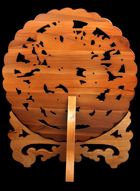 桃木祥龙挂件家居客厅玄关摆件