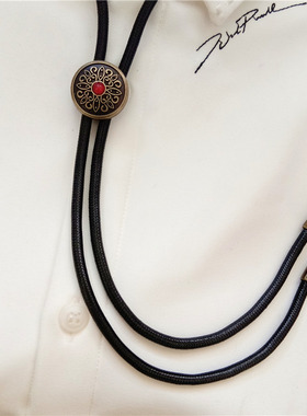 古铜色项链方佑男日韩配饰潮流