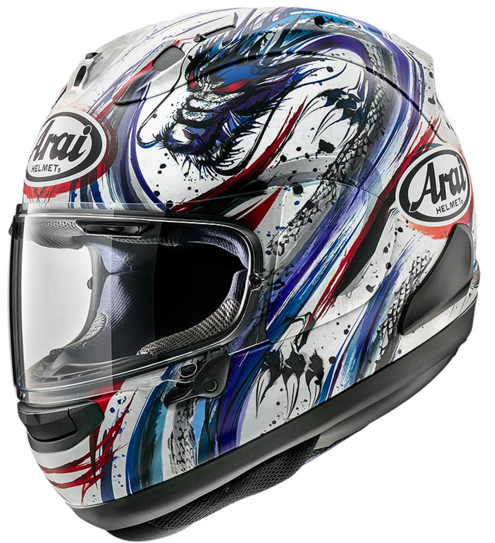 ARAI RX-7X东瀛龙杜汉曼岛TT带刀侍卫海顿野猪大眼赛道全盔骑行 - 图3