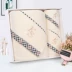 Khăn vàng hộp quà tặng khăn tắm ba bộ quà cưới trở lại lễ công ty hoạt động quà tặng logo tùy chỉnh - Khăn tắm / áo choàng tắm khăn tắm 70x140cm Khăn tắm / áo choàng tắm