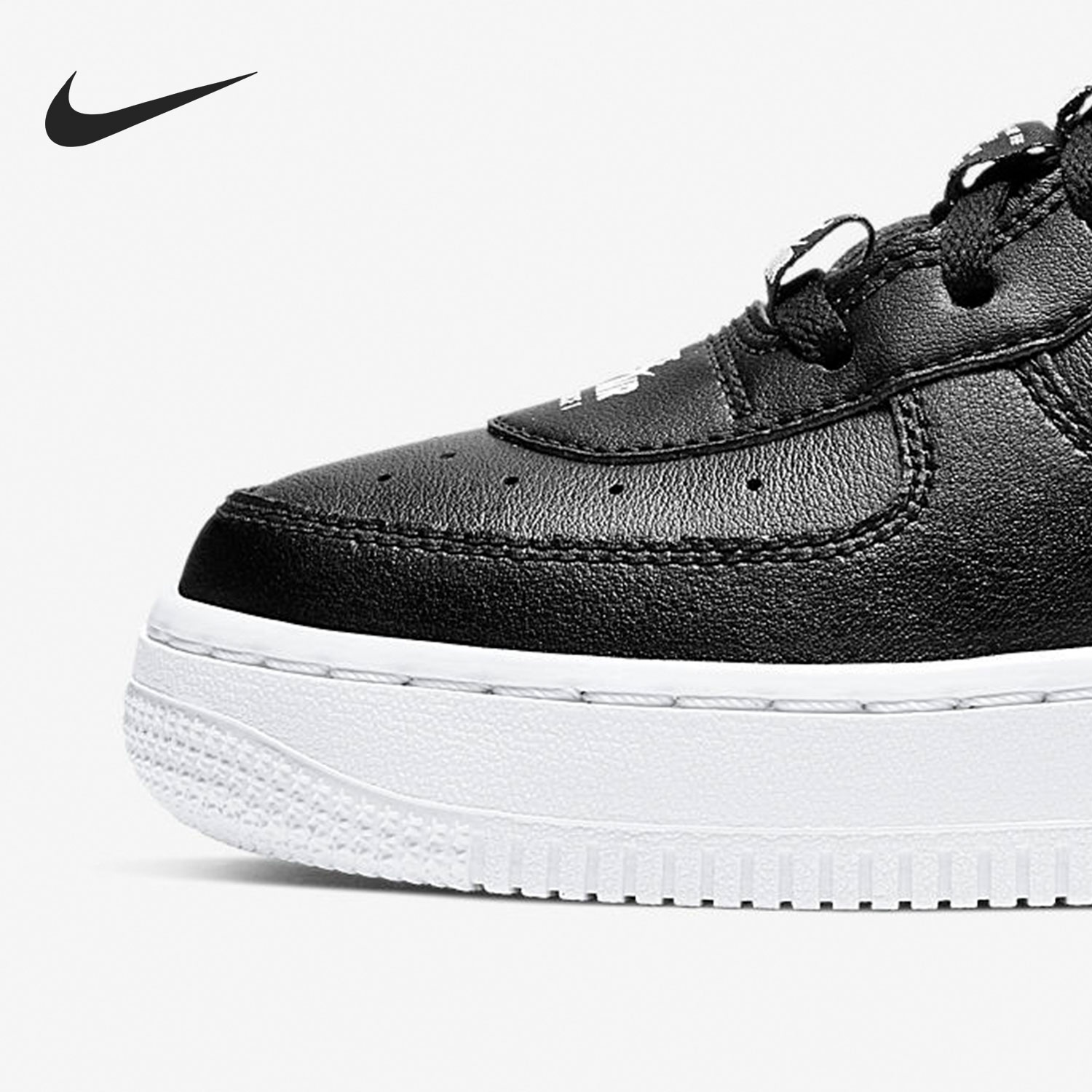 Nike/耐克正品FORCE 1 LV8 3 (GS) AF1大童运动休闲鞋 CJ4092-001 - 图1