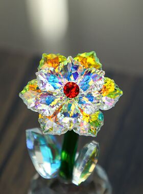 顺丰包邮水晶玻璃太阳花