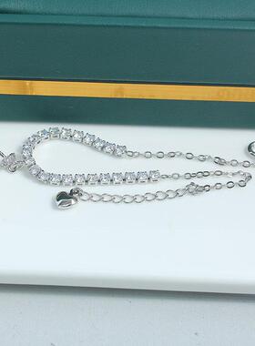 DIY珍珠配件新款S925纯银手链