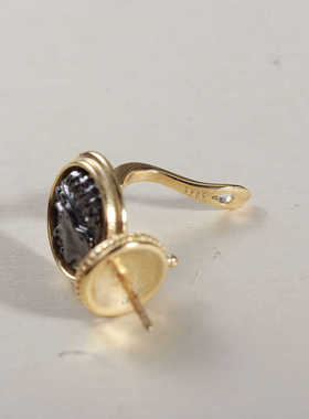 宫廷风复古DIY新款空托S925纯银