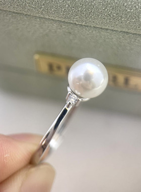 新款DIY珍珠配件S925纯银质感