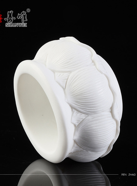 善唯静心莲花香炉灵堂用品