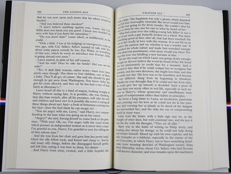 英文原版小说 Mark Twain The Gilded Age and Later Novels 马克吐温 镀金时代和后来的小说 精装美国文库 英文版 进口英语书籍 - 图0